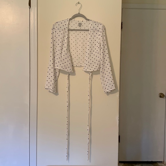 Rhythm Cotton Wrap Around Crop Top - Picture 4 of 6